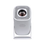 Vista frontal del proyector Acer Aopen QH15s, 180 lúmenes ANSI, resolución LCD 720p, color blanco. SKU MR.JXV11.001