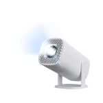 Vista frontal del proyector Acer Aopen QH15s, 180 lúmenes ANSI, resolución LCD 720p, color blanco. SKU MR.JXV11.001