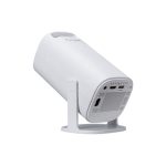 Vista frontal del proyector Acer Aopen QH15s, 180 lúmenes ANSI, resolución LCD 720p, color blanco. SKU MR.JXV11.001