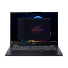 Portátil Acer TravelMate P6 14 AI, pantalla táctil WUXGA de 14 pulgadas, Intel Core Ultra 7 258V, 32GB LPDDR5x-SDRAM, 1TB SSD, Wi-Fi 7 (802.11be), Windows 11 Pro, SKU: NX.BJMEB.002