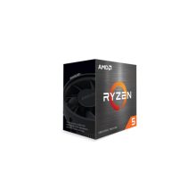 imagen del procesador AMD Ryzen 5 5600G con velocidad de 3.9 GHz y 16 MB de caché L3, SKU 100-100000252BOX