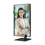 Pantalla para PC AOC de 23.8 pulgadas con resolución 1920 x 1080 Pixeles Full HD color negro, modelo 24P4U.