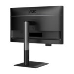 Pantalla para PC AOC de 23.8 pulgadas con resolución 1920 x 1080 Pixeles Full HD color negro, modelo 24P4U.