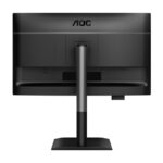 Pantalla para PC AOC de 23.8 pulgadas con resolución 1920 x 1080 Pixeles Full HD color negro, modelo 24P4U.