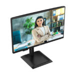 Pantalla para PC AOC de 23.8 pulgadas con resolución 1920 x 1080 Pixeles Full HD color negro, modelo 24P4U.