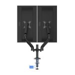 Soporte para monitor AOC AD110DX de escritorio en color negro, diseñado para pantallas de hasta 32 pulgadas (81,3 cm) con SKU AD110DX