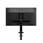 Soporte de escritorio negro para monitor AOC de 32 pulgadas modelo AS110D0. Ideal para ampliar el espacio de trabajo en la oficina.