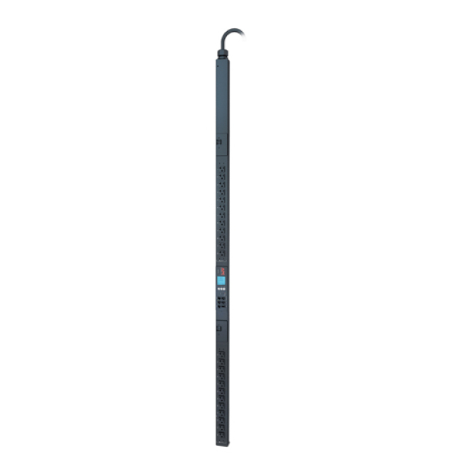 APC PDU 24 Salidas AC Negro de Alta Capacidad Unidad de distribución de energía APC AP8832 con 24 salidas AC en color negro, modelo AP8832