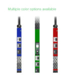 Unidad de distribución de energía APC APDU10450SW con 48 salidas AC en formato 0U y color negro