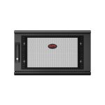 APC NetShelter WX 6U Single Hinged Wall-mount Enclosure, 400mm de profundidad, color negro, SKU AR106SH4