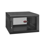 Imagen del APC NetShelter WX 6U, un bastidor de pared negro de 600mm de profundidad, SKU AR106SH6