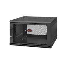 Imagen del APC NetShelter WX 6U, un bastidor de pared negro de 600mm de profundidad, SKU AR106SH6