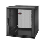 APC NetShelter WX 12U Single Hinged Wall-mount Enclosure, 600mm deep, black, SKU AR112SH6