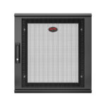 APC NetShelter WX 12U Single Hinged Wall-mount Enclosure, 600mm deep, black, SKU AR112SH6