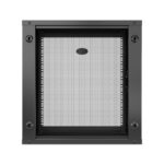 APC NetShelter WX 12U Single Hinged Wall-mount Enclosure, 600mm deep, black, SKU AR112SH6
