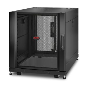 APC NetShelter SX 12U Rack o bastidor independiente en color negro, idóneo para soluciones de servidor, SKU: AR3003