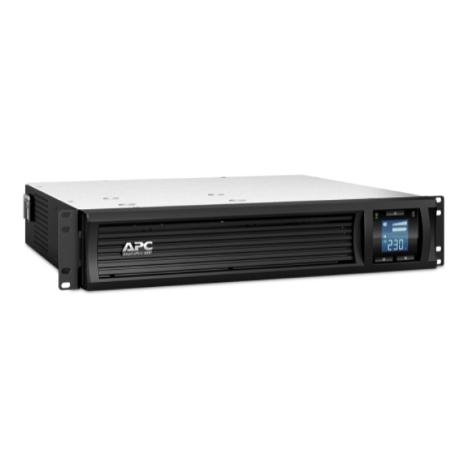 APC UPS Línea Interactiva 2 kVA 1300 W Sistema de Alimentación Ininterrumpida APC SMC2000I-2U UPS con capacidad de 2 kVA y 1300 W en línea interactiva