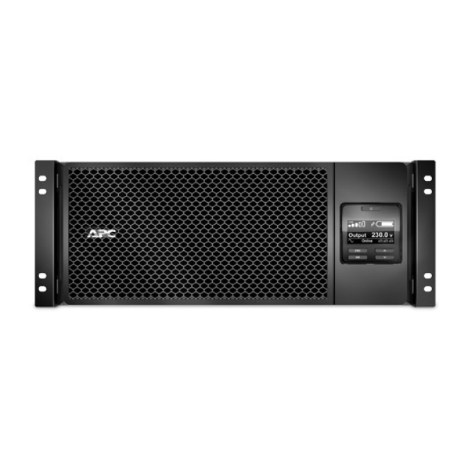 APC SRT6KRMXLIM sistema de alimentación ininterrumpida (UPS) Doble conversión (en línea) 6 kVA 6000 W 13 salidas AC 2 Conexiones y salidas del APC SRT6KRMXLIM