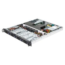 Imagen del servidor barebone Asrock 1U4LW-X570 con AMD X570, zócalo AM4 y bastidor 1U. SKU: 1U4LW-X570