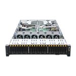 Imagen del servidor barebone Asrock 2U24E-GENOA2 con procesador AMD SoC y socket LGA 6096, diseñado para montaje en bastidor (2U), en colores negro y gris, SKU 2U24E-GENOA2