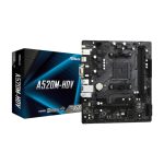 Placa base Asrock A520M-HDV Micro ATX con zócalo AM4, robusta y compacta, SKU 90-MXBE50-A0UAYZ