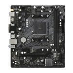 Imagen de la placa base Asrock A520M-HVS AMD A520 con zócalo AM4 y formato micro ATX. SKU: 90-MXBE60-A0UAYZ