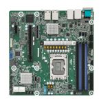 Asrock EC262D4U-2L2T placa base Intel C262 con socket LGA 1700, formato micro ATX y características avanzadas para optimizar el rendimiento del sistema. SKU: EC262D4U-2L2T