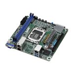 Placa base Asrock EC266D2I con chipset Intel C266, socket LGA 1700 y formato mini ITX. SKU: EC266D2I