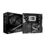 Imagen de la Asrock WRX90 WS EVO, una placa base AMD WRX90 con Socket sTR5 y formato EEB, SKU WRX90 WS EVO