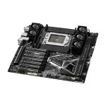 Imagen de la Asrock WRX90 WS EVO, una placa base AMD WRX90 con Socket sTR5 y formato EEB, SKU WRX90 WS EVO