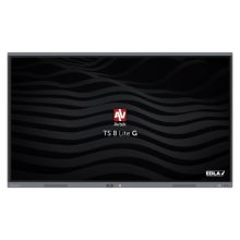 Avtek International TS 8 Lite G 75 panel plano interactivo de 75 pulgadas LED con Wifi, 420 cd/m², 4K Ultra HD en color negro con pantalla táctil, Android 14, SKU: 1TV355