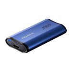 Disco duro externo ADATA SE880 con capacidad de 4 TB, conectividad USB Tipo C 3.2 Gen 2, color azul. SKU: AELI-SE880-4TCBU