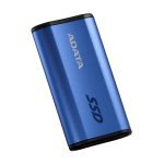 Disco duro externo ADATA SE880 con capacidad de 4 TB, conectividad USB Tipo C 3.2 Gen 2, color azul. SKU: AELI-SE880-4TCBU
