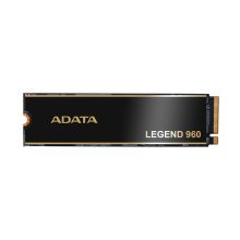 Vista del ADATA LEGEND 960, un SSD M.2 PCI Express 4.0 de 2 TB con tecnología 3D NAND, SKU ALEG-960-2TCS