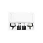 Imagen del switch gestionado Alta Labs S16-POE, que ofrece conectividad Gigabit Ethernet (10/100/1000) y soporte para Energía sobre Ethernet en un chasis de 1U, SKU S16-POE.