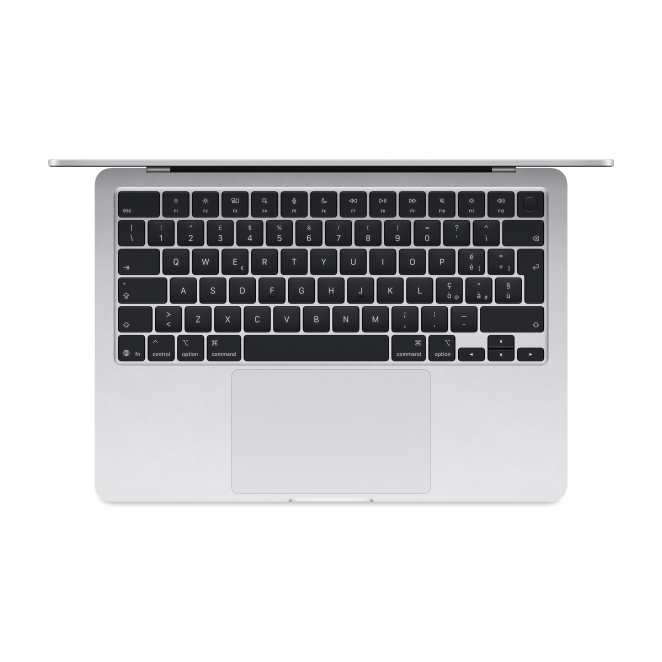 Apple MacBook Air Apple M M4 Portátil 34,5 cm (13.6″) 24 GB 512 GB SSD Wi-Fi 6E (802.11ax) macOS Sequoia Plata 2 Ventajas del Apple MacBook Air Apple M M4 Portátil sobre la mesa