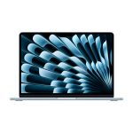 Portátil Apple MacBook Air, chip M, pantalla de 13.6 pulgadas, 16 GB de RAM, 512 GB SSD, Wi-Fi 6E, macOS, color Sequoia Azul. SKU MC6U4ZE/A