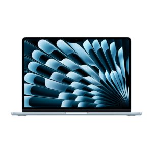 Portátil Apple MacBook Air, chip M, pantalla de 13.6 pulgadas, 16 GB de RAM, 512 GB SSD, Wi-Fi 6E, macOS, color Sequoia Azul. SKU MC6U4ZE/A