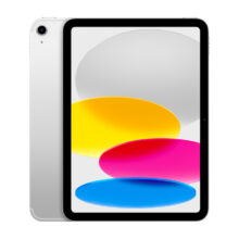 Apple iPad Plata con 5G LTE, 256 GB de almacenamiento, 27.9 cm (11 pulgadas), Wi-Fi 6, iPadOS 18, SKU MD7K4HC/A
