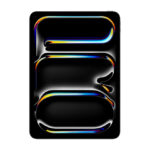 Imagen del Apple iPad Pro con pantalla de 11 pulgadas, 512 GB de almacenamiento, Wi-Fi 7 y iPadOS 26 en color negro. SKU: MDWM4TY/A