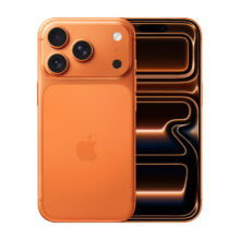 Apple iPhone 17 Pro con pantalla de 6.3 pulgadas, 512GB de almacenamiento, color naranja y SKU MG8M4HX/A