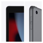 Apple iPad 256 GB gris con pantalla de 25,9 cm (10.2 pulgadas), conectividad Wi-Fi 5 (802.11ac) y sistema operativo iPadOS 15. SKU: MK2N3FD/A