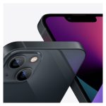 Apple iPhone 13 con pantalla de 6.1 pulgadas, SIM doble, iOS 15, 5G, 128 GB en color negro, SKU MLPF3QL/A