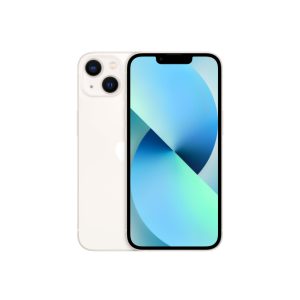 Apple iPhone 13 con SIM doble, iOS 15, 5G, 128 GB de almacenamiento, pantalla de 6.1 pulgadas en color blanco, SKU MLPG3ZD/A