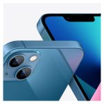 Apple iPhone 13 modelo MLPK3ZD/A, pantalla de 15,5 cm (6.1 pulgadas), SIM doble, funciona con iOS 15, conectividad 5G y 128GB de almacenamiento en color azul