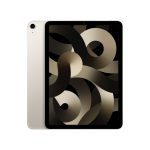 Imagen del Apple iPad Air con chip M, conectividad LTE, 256 GB de almacenamiento, pantalla de 27,7 cm (10.9 pulgadas), 8 GB de RAM, Wi-Fi 6 (802.11ax), y sistema operativo iPadOS 15 en color Beige. SKU: MM743TY/A