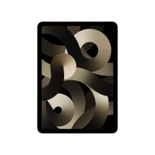 Imagen del Apple iPad Air con chip M, conectividad LTE, 256 GB de almacenamiento, pantalla de 27,7 cm (10.9 pulgadas), 8 GB de RAM, Wi-Fi 6 (802.11ax), y sistema operativo iPadOS 15 en color Beige. SKU: MM743TY/A