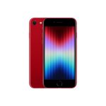 Apple iPhone SE en color rojo con pantalla de 4.7 pulgadas, 5G, 64 GB de almacenamiento y SIM doble, SKU MMXH3ZD/A