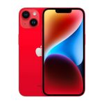 Apple iPhone 14 rojo de 15,5 cm (6.1 pulgadas), con doble SIM, iOS 16, 5G y 128 GB de almacenamiento, SKU MPVA3YC/A