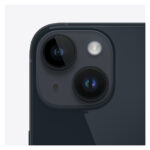 Apple iPhone 14 con doble SIM, iOS 16, pantalla de 6.1 pulgadas, 5G, 512 GB de almacenamiento en color negro. SKU MPWW3QL/A.